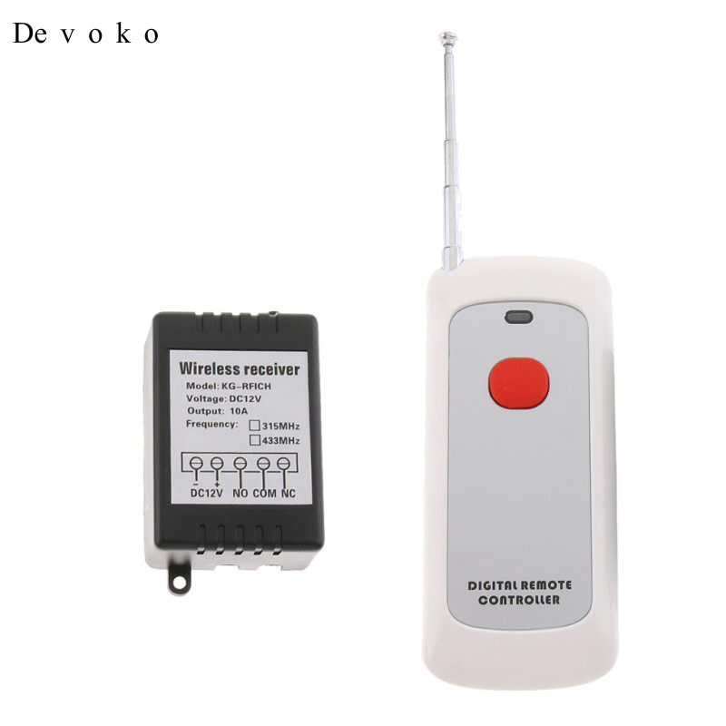 [Devoko] DC 12V 1000m Long Distance Wireless Remote Controller Switch ...