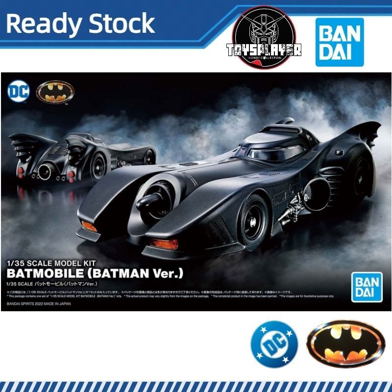 Bandai Batman (1989) Batmobile 1/35 Scale Model Kit | Shopee Malaysia