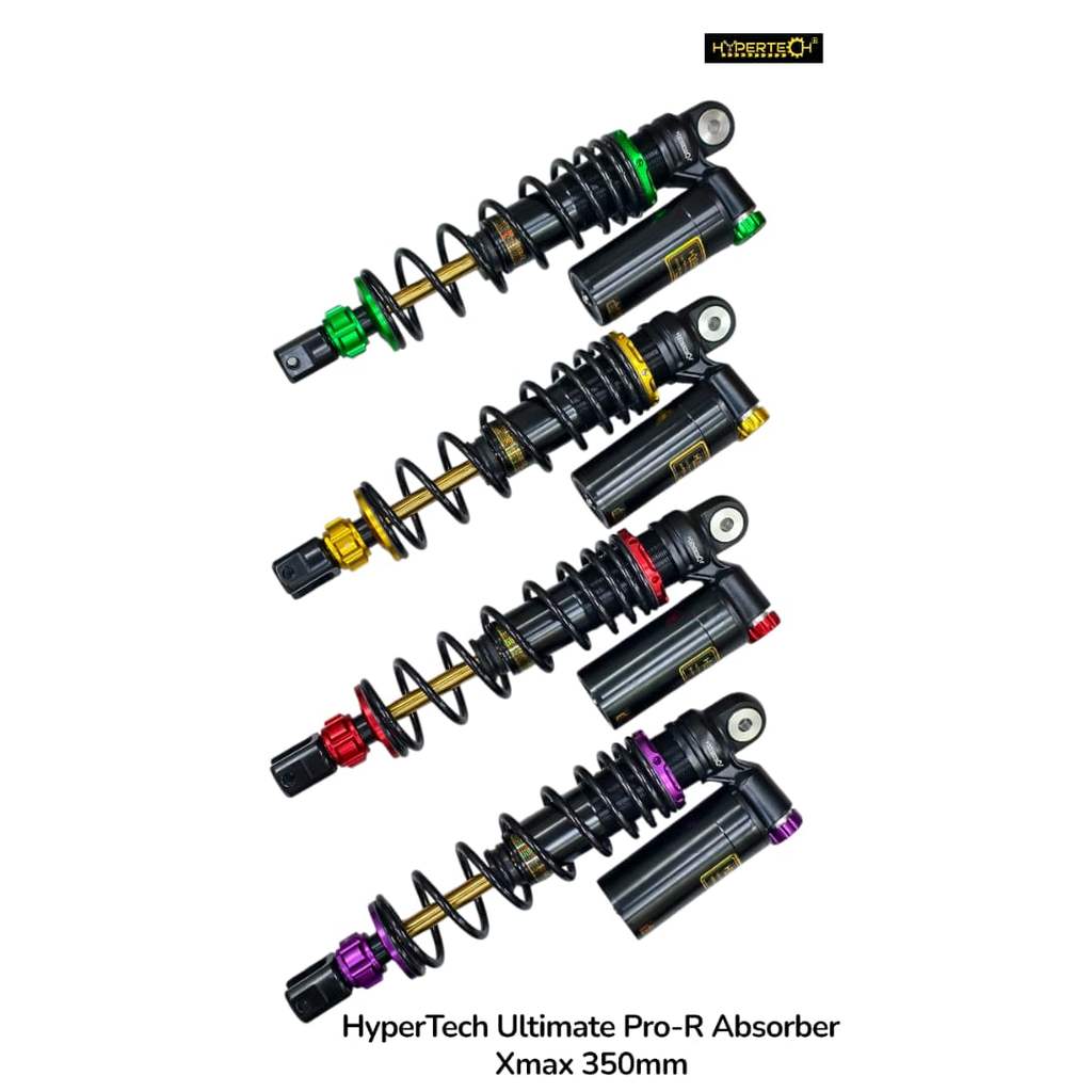 HyperTech Pro-R Shock Absorber 350mm 330mm Forged Body with 3-way ...