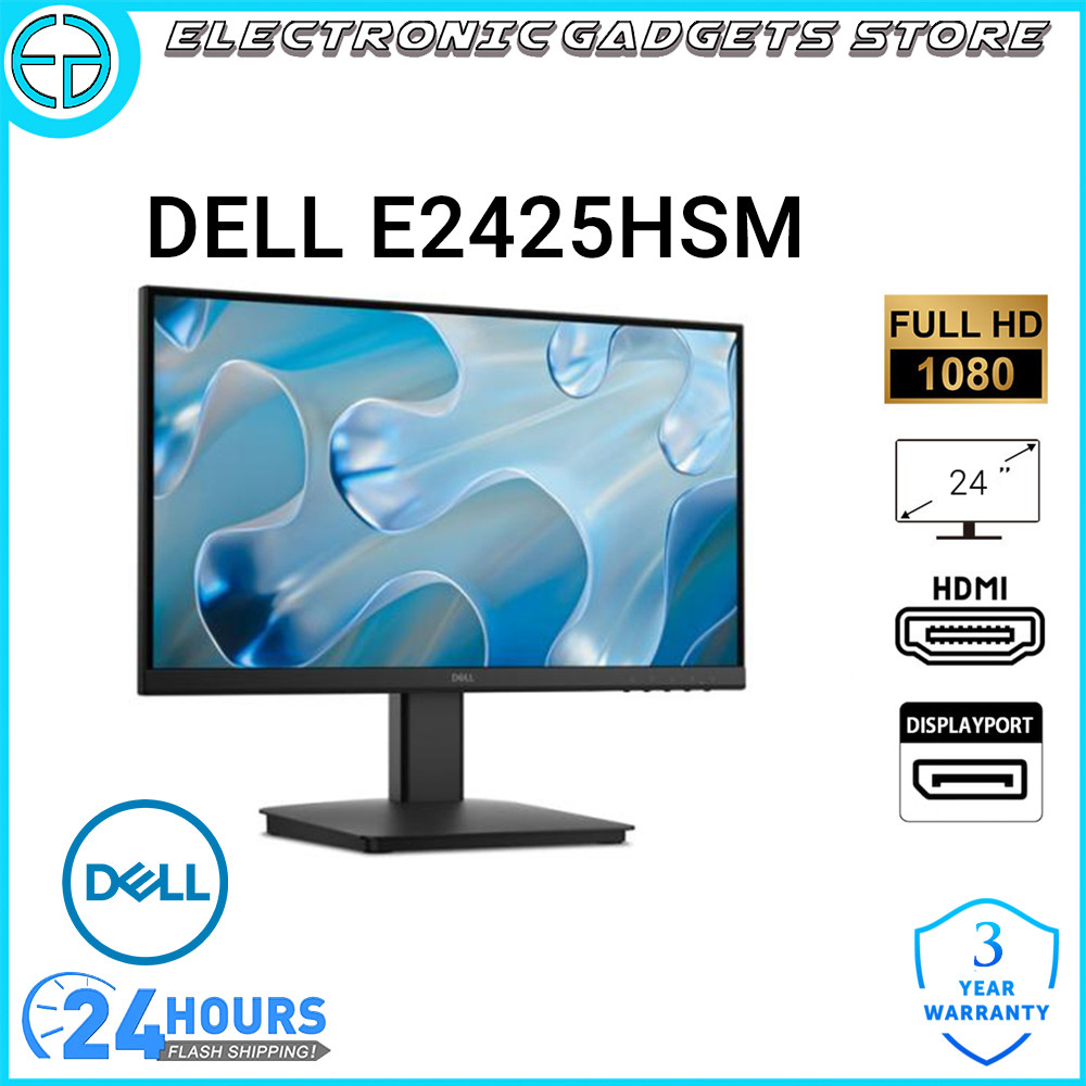 Dell Monitor E2425HSM Full HD 1080P 24