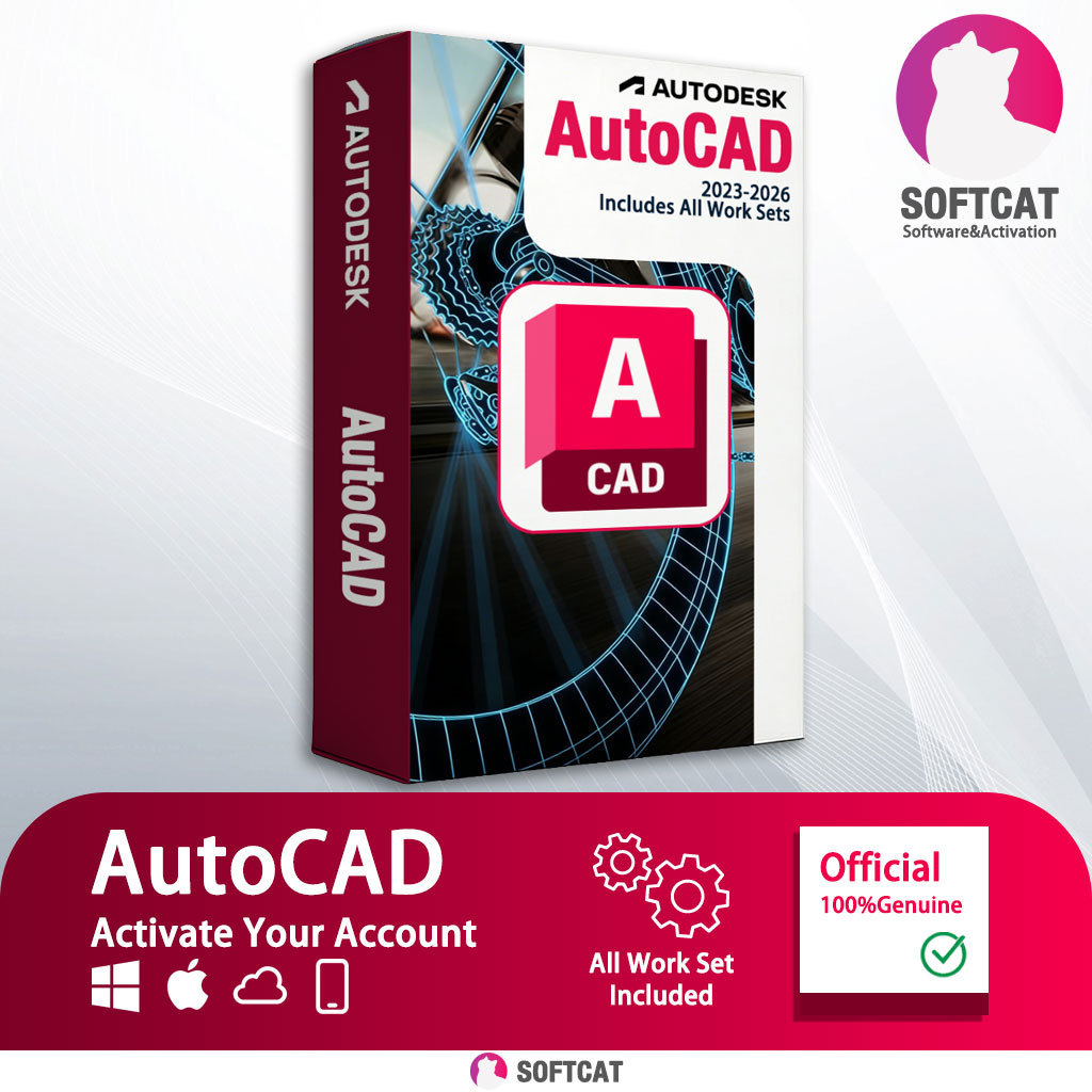 【100%Genuine】Autodesk AutoCAD 2023-2026 Latest Genuine |Activate Your ...
