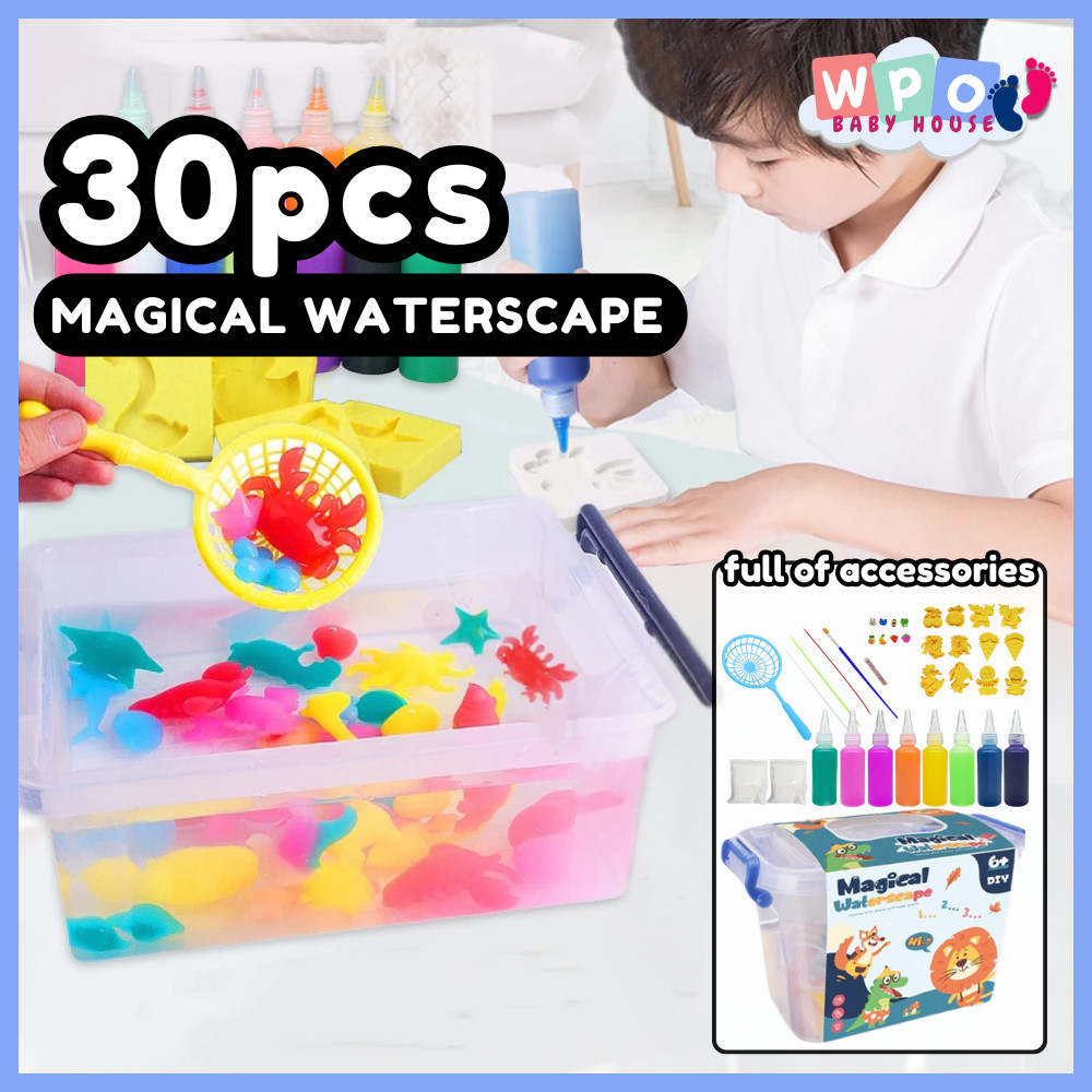 Magical Water Set Elf Ocean Kids Handmade Art Craft DIY Education Toy ...