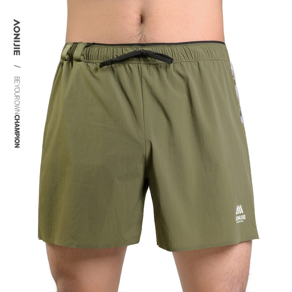 AONIJIE FM5259 Marathon Running Shorts for Men with Pocket Without ...