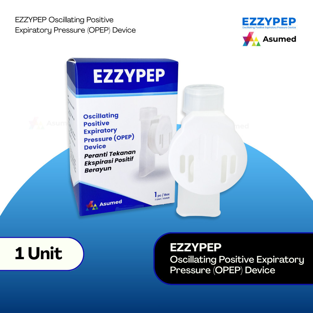EzzyPEP OPEP Breathing Device | Oscillating Positive Expiratory ...