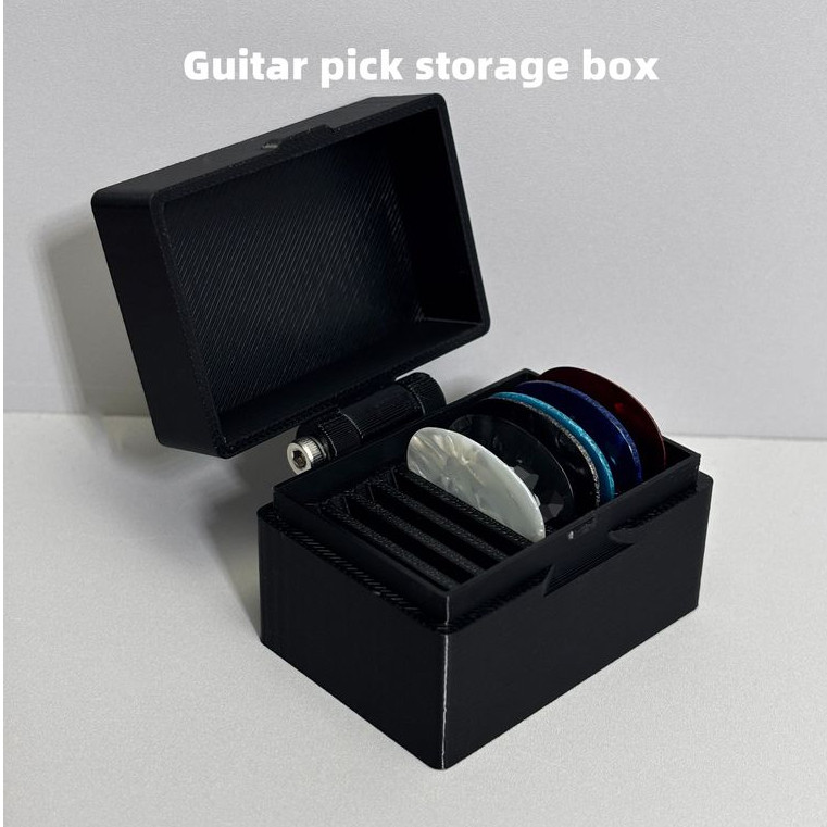 Guitar Picks Rock Picks Storage Box Contains 10 Picks Creative Storage ...