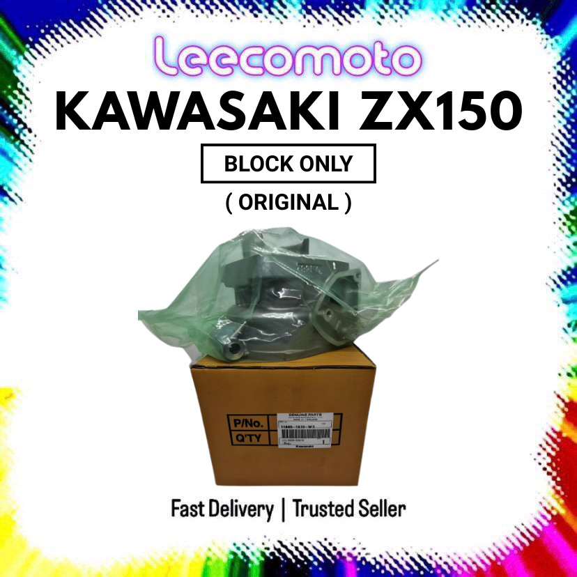 KAWASAKI ZX150 BLOCK ONLY (100% ORIGINAL) PART NO: 11005-1878-W3