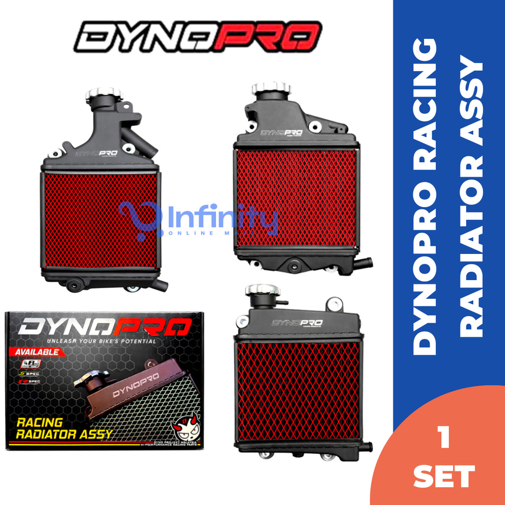 DYNOPRO Racing Radiator 350ML For Yamaha Nvx V1 & V2/ Nmax V1 & V2 ...