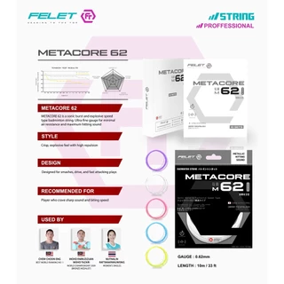 Metacore 62 FELET OFFICIAL STORE Online, March 2026 | Shopee Malaysia