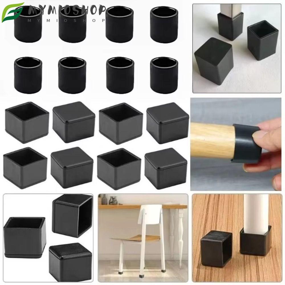 MIOSHOP Chair Leg Caps, Non-slip Square Table Foot Caps, Foot Socks ...
