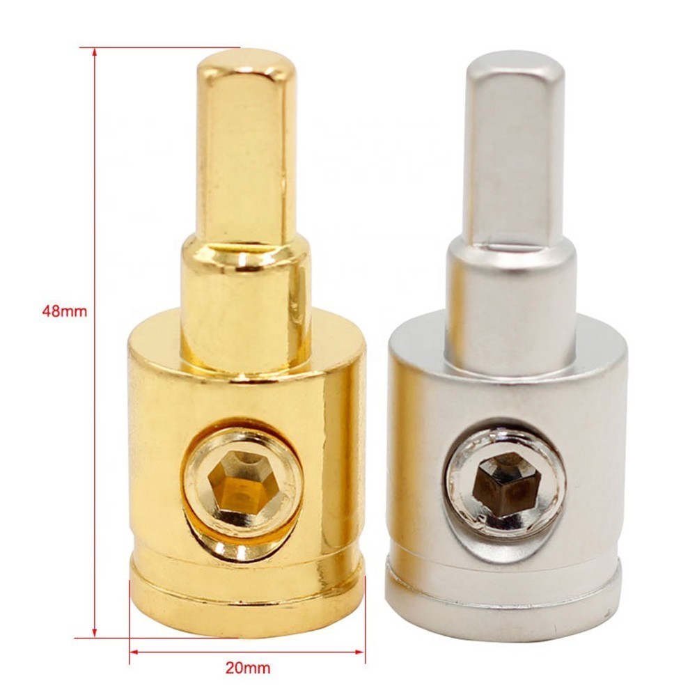 IN STOCK| Power and Ground 1/0 Gauge To 4 Gauge Pin For AWG Power Wire ...