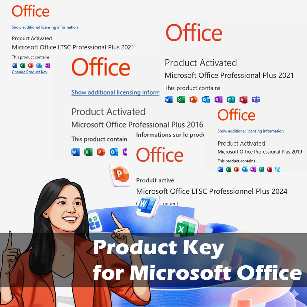 Product Key for Microsoft Office 2024 2021 2019 2016|LTSC|WINDOWS|MacOS ...