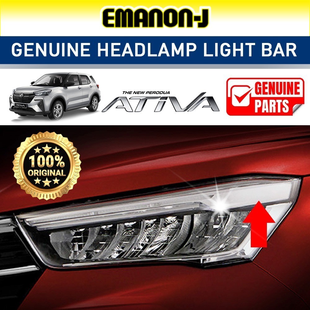 Perodua Ativa Front Head Lamp KOITO Led Light Bar Only Left & Right ...