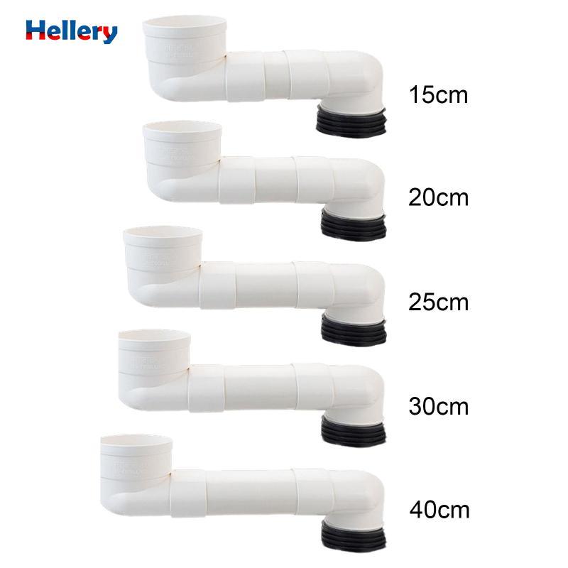 [Hellery] Drain Bathroom Vanity Sink Urinals Repair Kit Extendable Tube ...