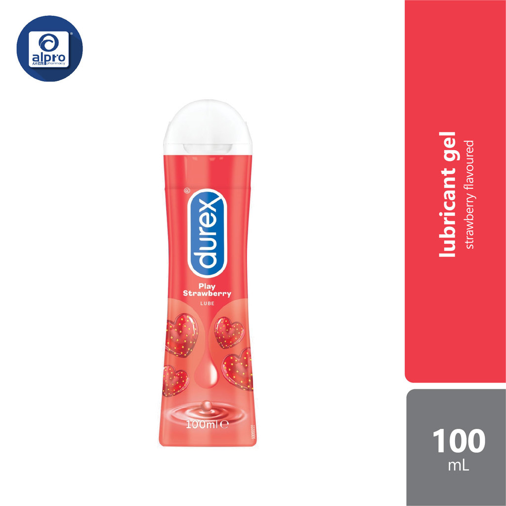 Durex Intimate Lubricant Gel - Play Sweet Strawberry (100ml)