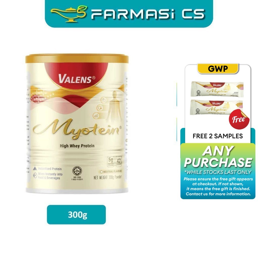 Valens Myotein High Whey Protein 300g EXP:12/2026 [ Neutral flavour ...