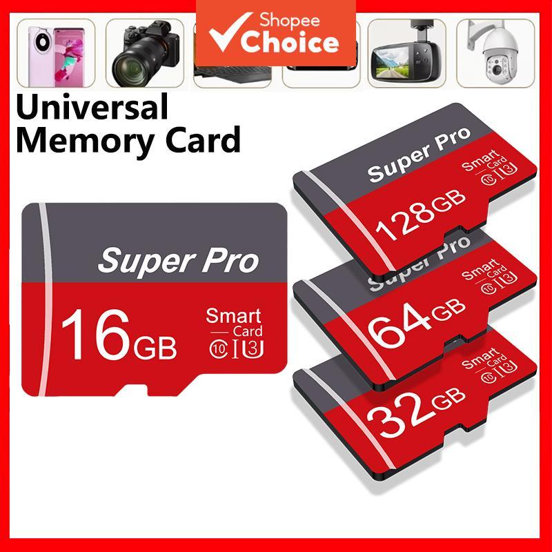 Miniature SD memory card 16GB, 32GB, 64GB, 128GB C10 high-speed flash ...