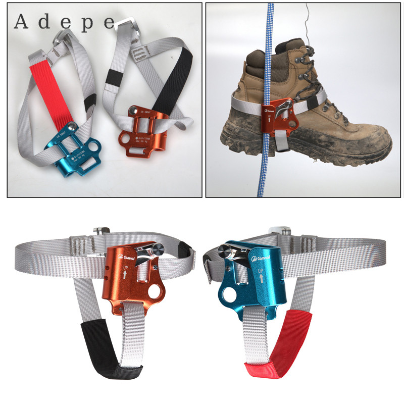 Adepe Outdoor Foot Ascender Left Right Riser For 8-13mm Vertical Rope ...