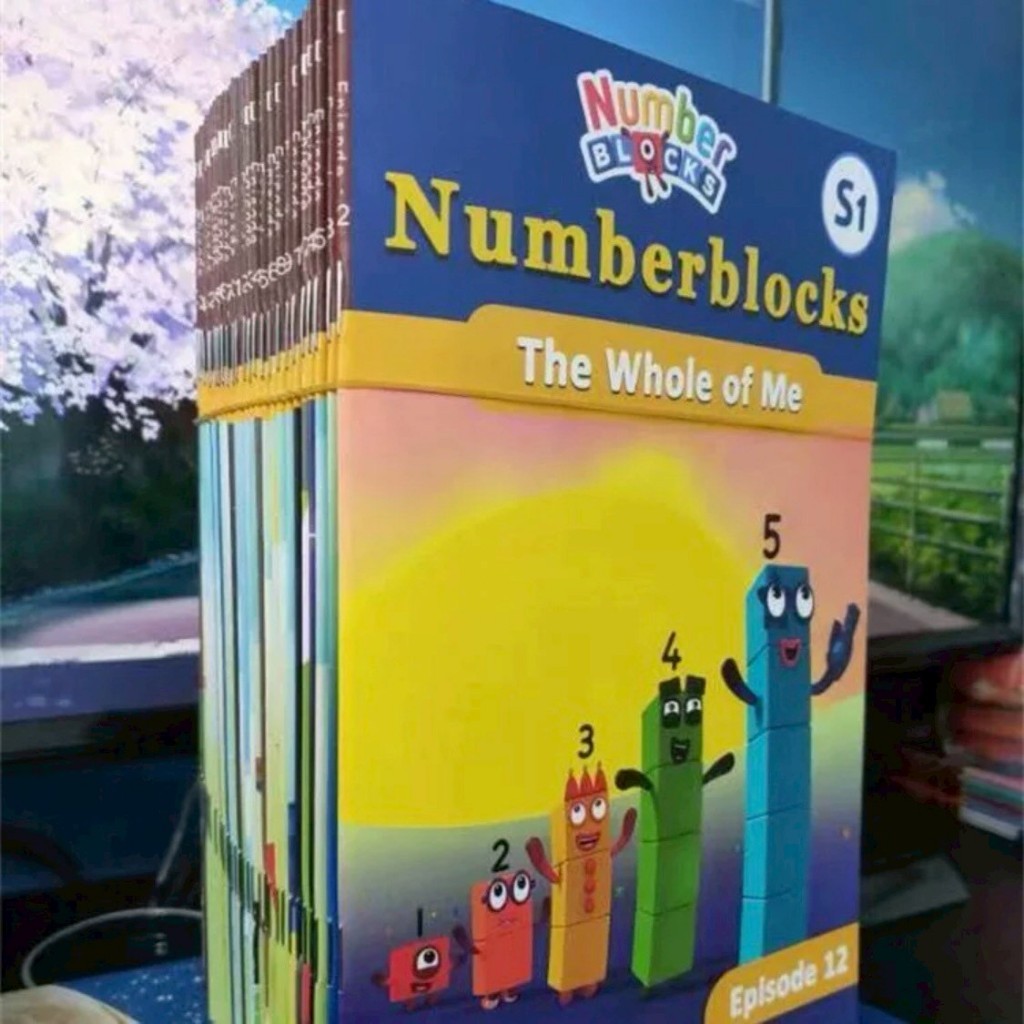 Numberblocks Season 1 Complete Set! Reading Practice Book + Grammar ...