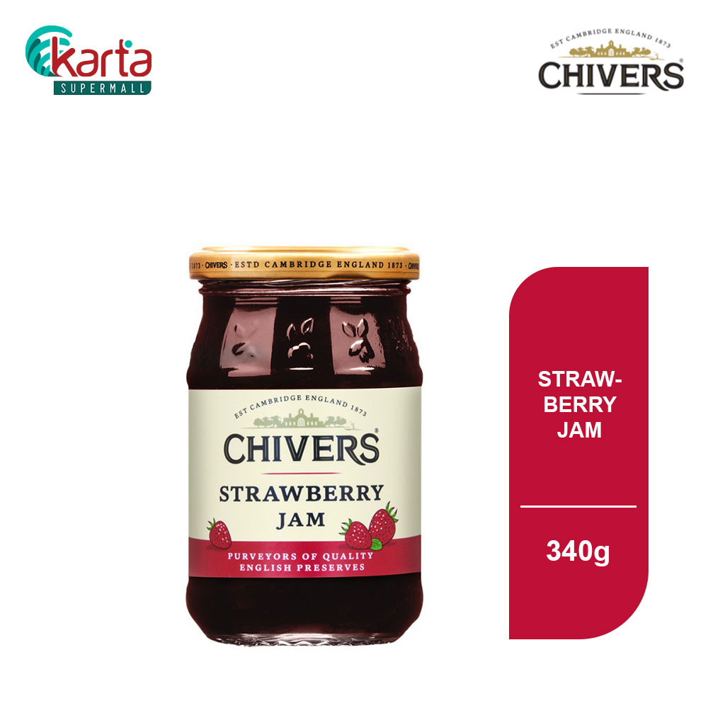Chivers Strawberry Jam 340g | Shopee Malaysia