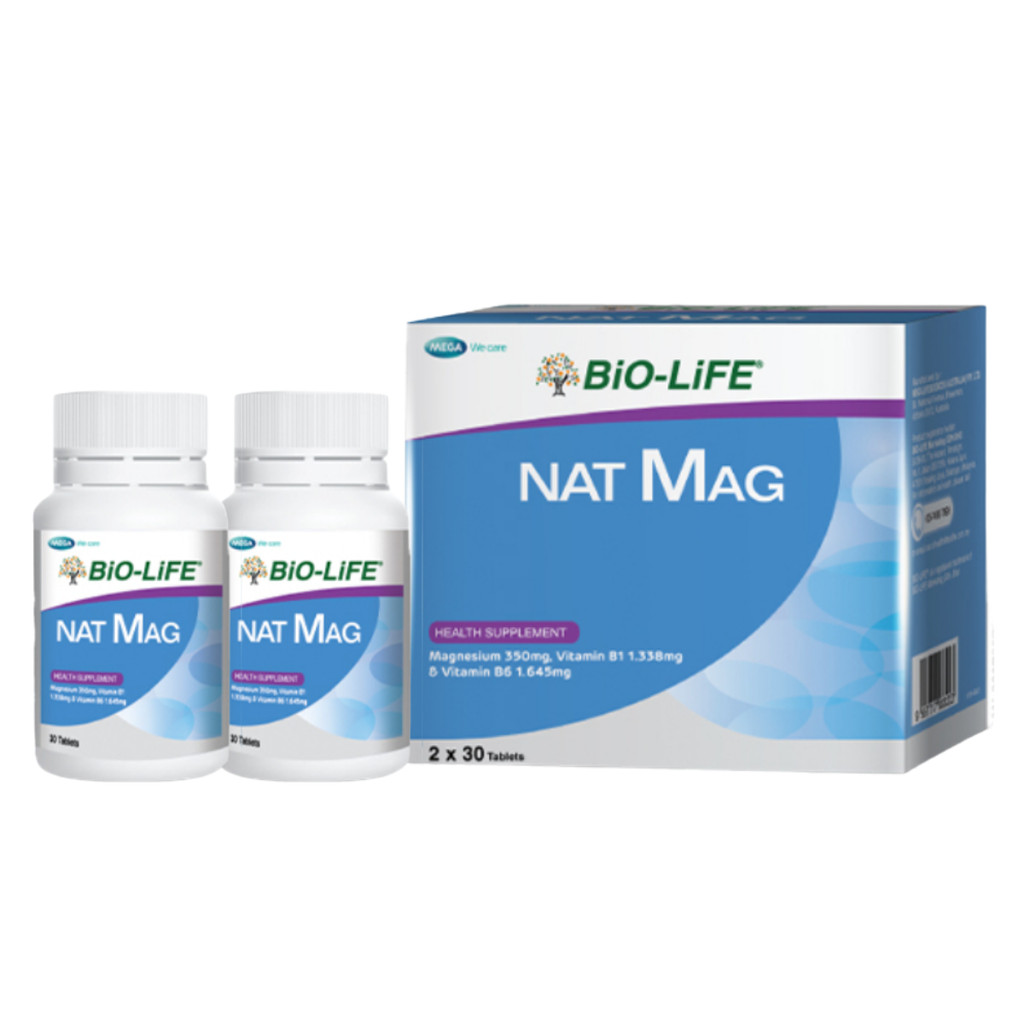BIO-LIFE Nat Mag 30s × 2 (Tablets) | Shopee Malaysia