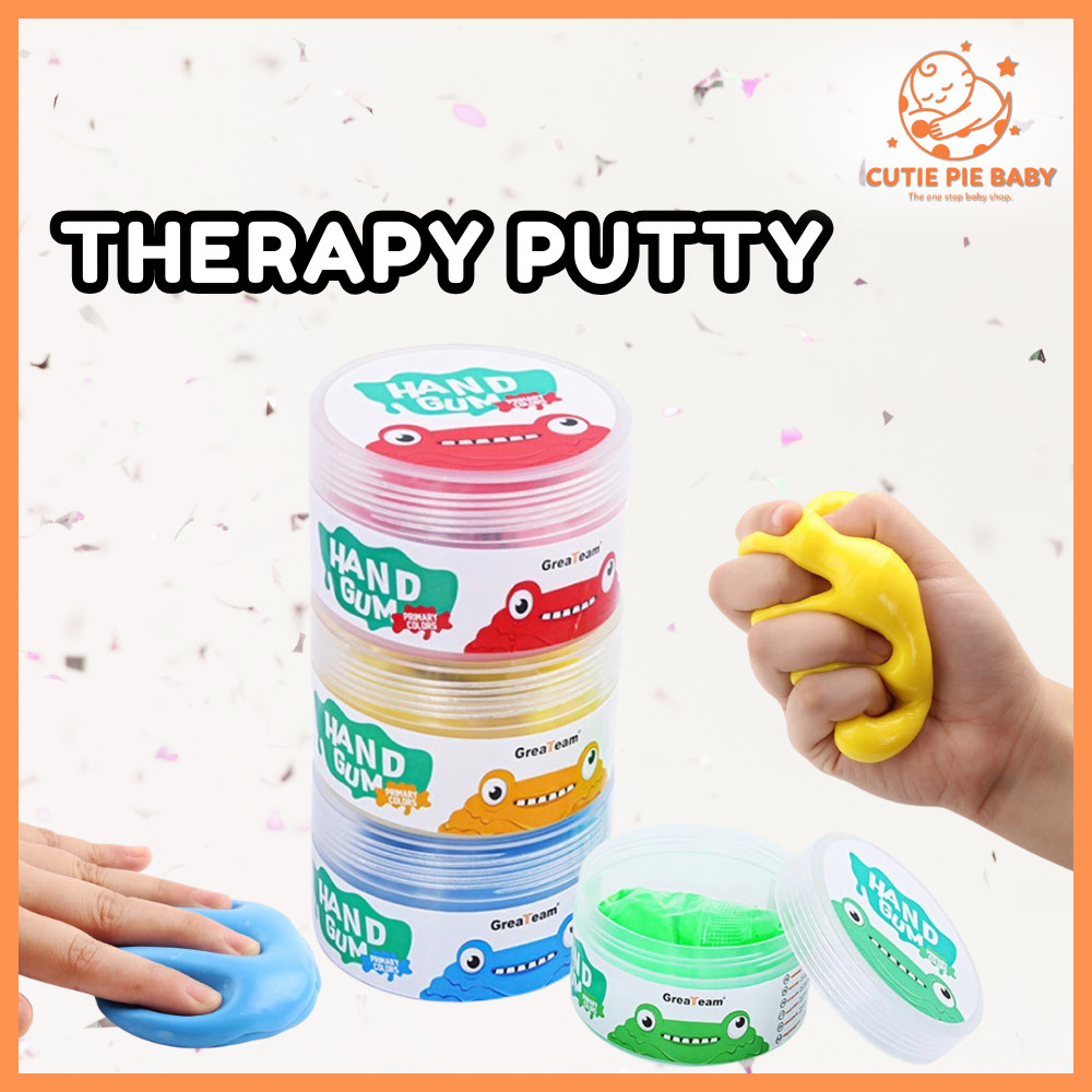 Therapy Putty 50 Gram, Finger Exercise, Fine Motor Skill Training ...