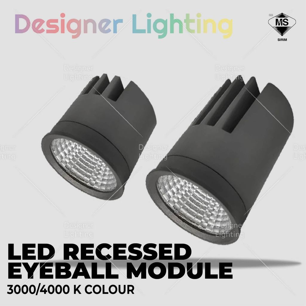 1pc [7w/12w] LED Spot Module Designer Eyeball SMART Module Super Bright ...