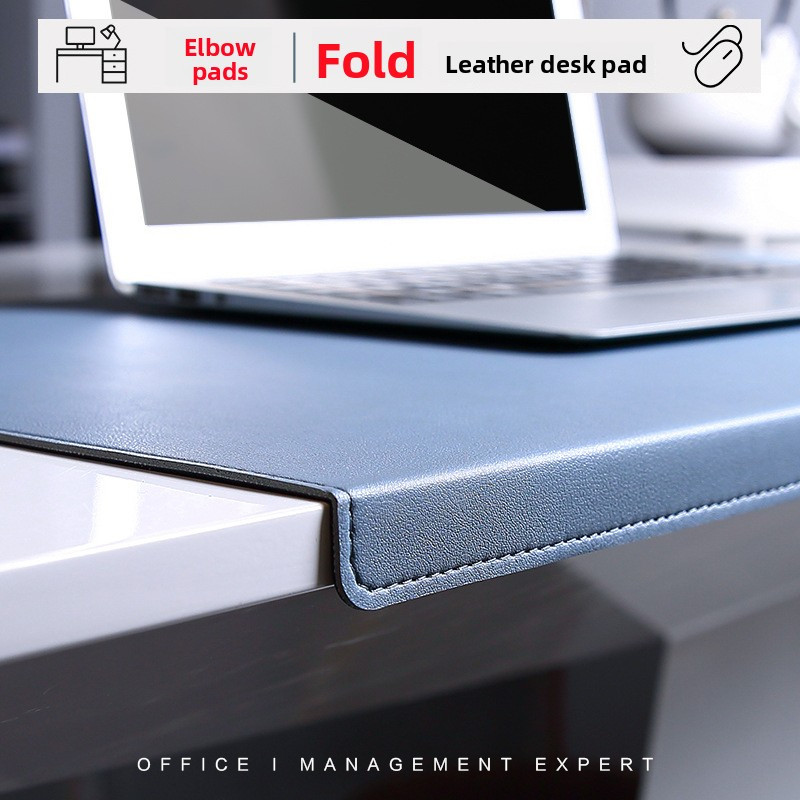 Extended Office Desk Pad Leather Mouse Pad with Edge Clip Large Writing ...