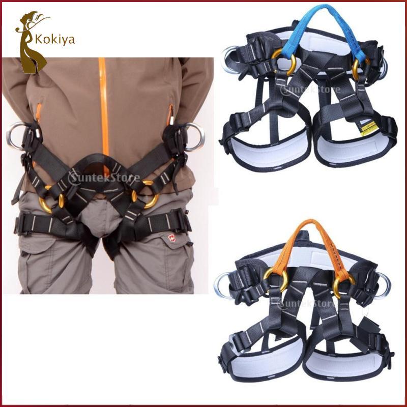 [kokiya] Pro Safety Sit Harness For Rock Climbing Rappel Rescue ...