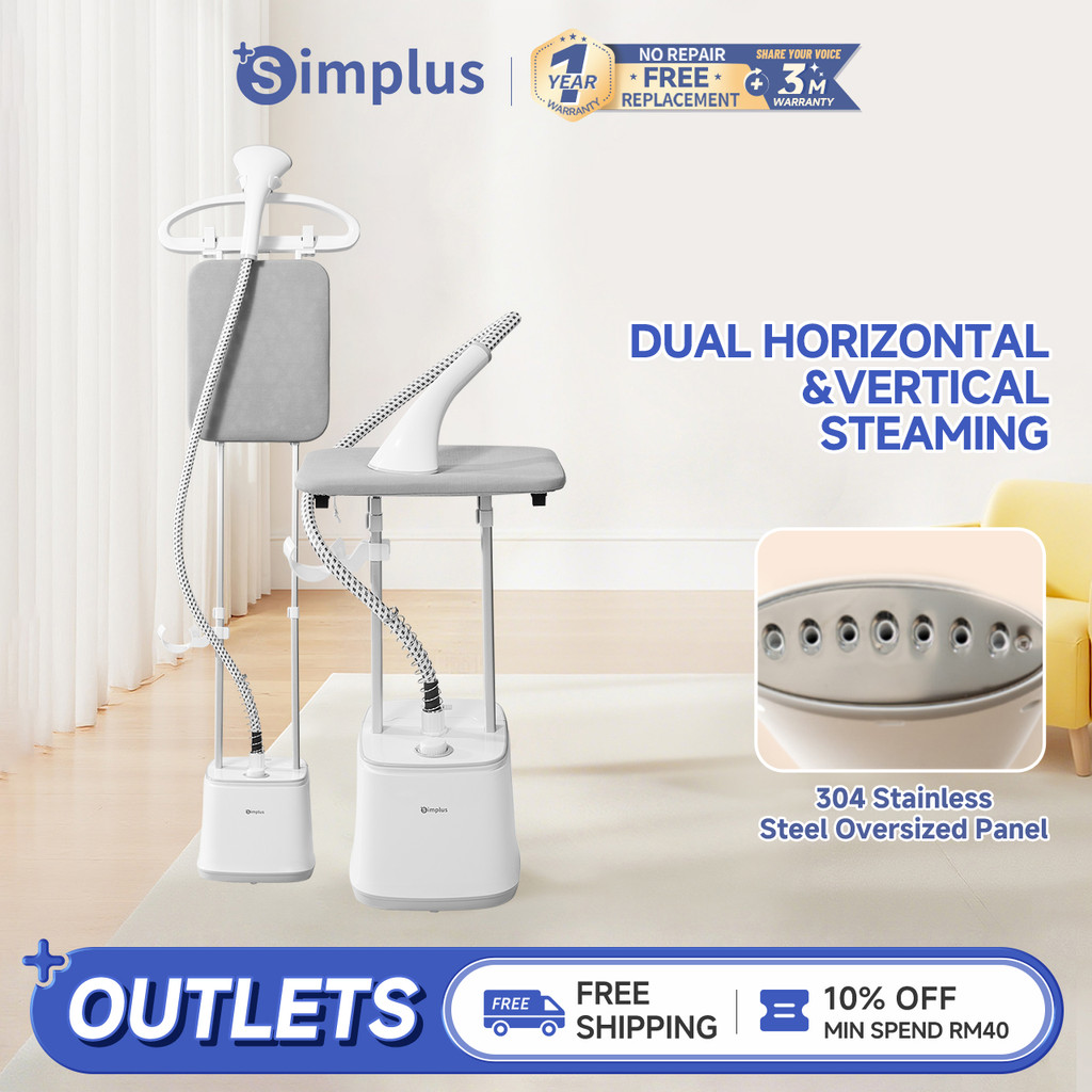【NEW】Simplus 2000W Vertical Garment Steamer | 2.7L Water Tank | 38g/Min ...