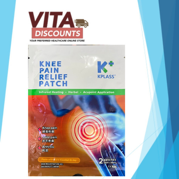 KPLASS KNEE PAIN RELIEF PATCH PATCHES 2S EXP07/2026 | Shopee Malaysia
