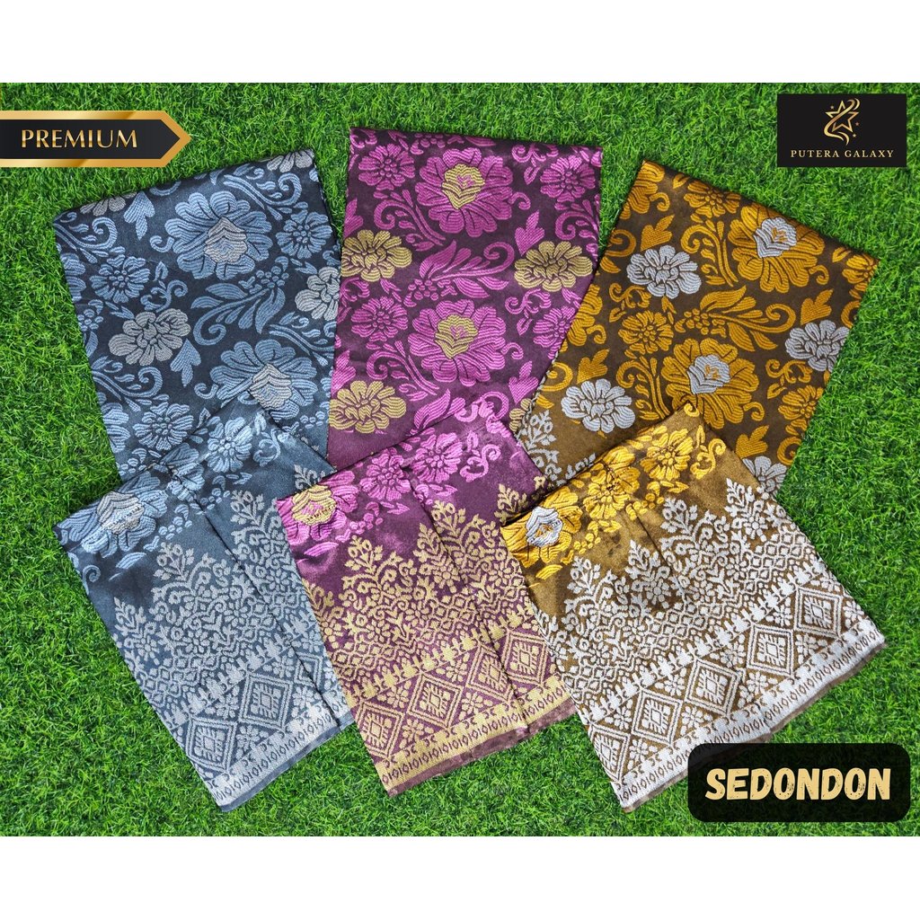 Sampin Sedondon Reversible Melur Premium 2026 Dewasa 2.25M Dan Budak ...