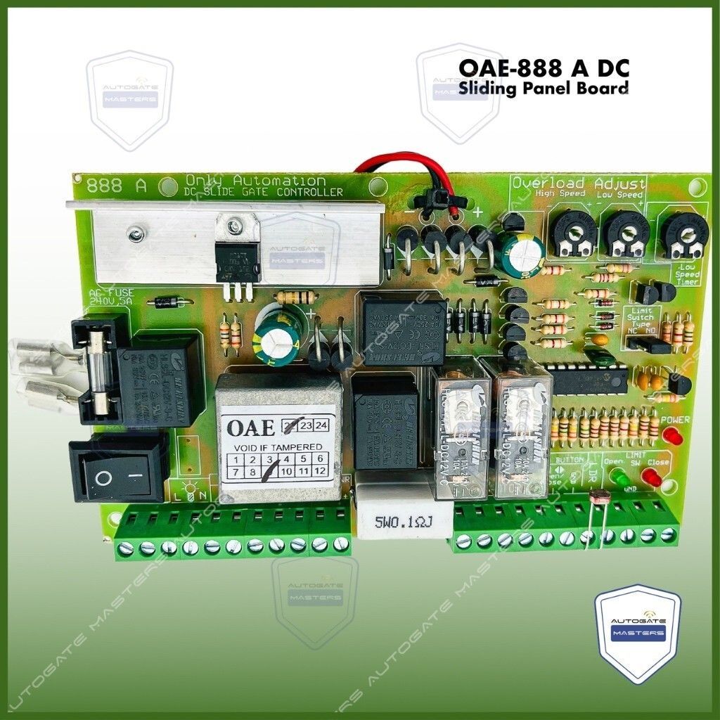 OAE 888A DC SLIDING AUTOGATE BOARD PANEL - limit switch | Shopee Malaysia