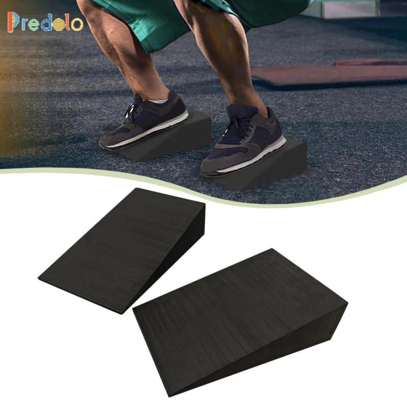[Predolo] 2 Squat Wedge Blocks, Squat Ramps, Lightweight, Non-slip ...