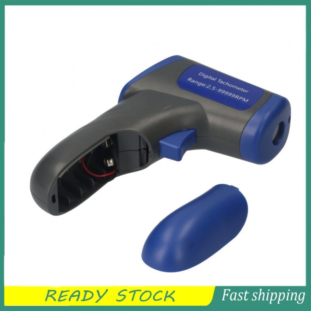 Digital Tachometer Laser Handheld RPM Meter Speedmeter (2.5-99999RPM ...