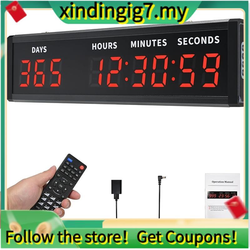 【IN STOCK】LED Display Large Digital Countdown Clock, 999 Days Countdown ...