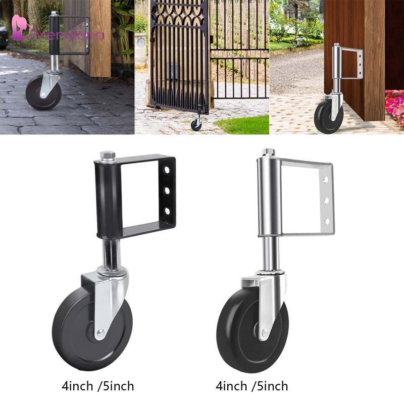 [Menolana] Gate Caster Spring Loaded Gate Wheel Hidden Spring Heavy ...