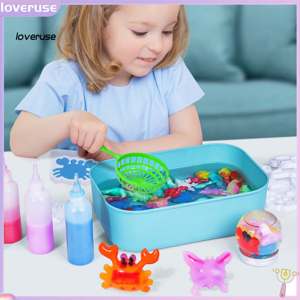 /LO/ Water Elf Craft Kit Children Water Elf Toy 1 Set Kids Water Elf ...