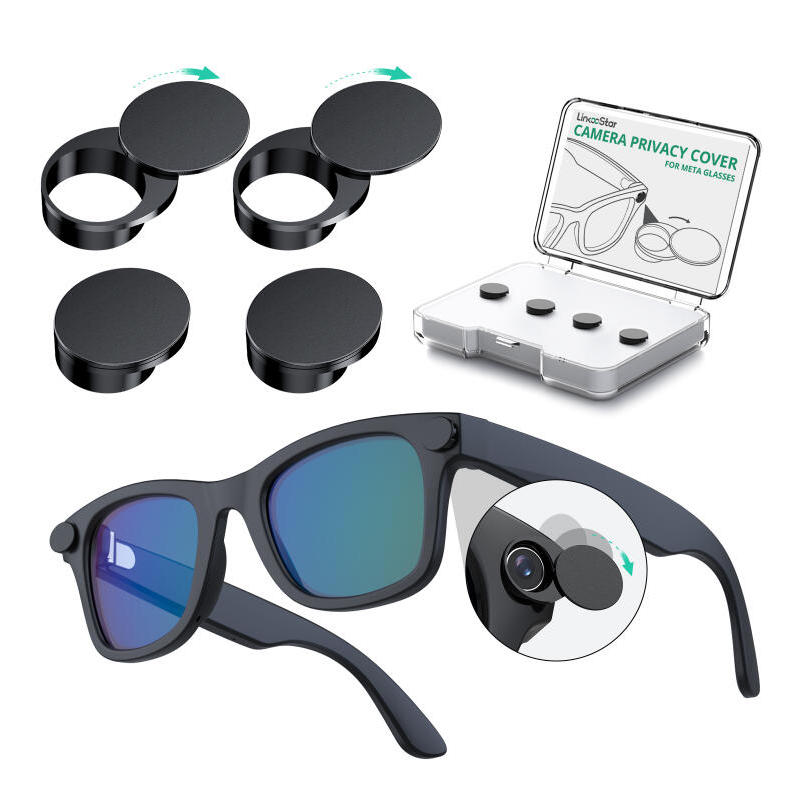 6PCS LED Light Cover Blocker for Ray-Ban Meta Way-farer/Sky-ler/Head ...