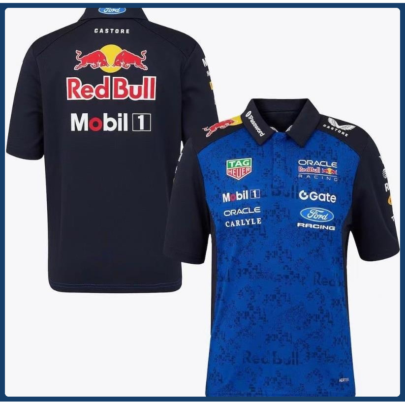 2026 Oracle Red Bull Racing F1 Team Set Up Polo One Racing Suit Shirt ...