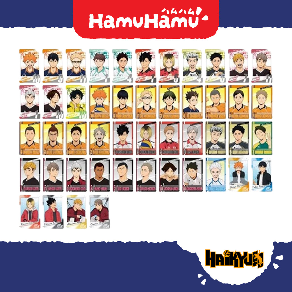 [Official] Haikyu!! SNAPMIDE Photo Style Card Blind Box(3 cards/pack ...