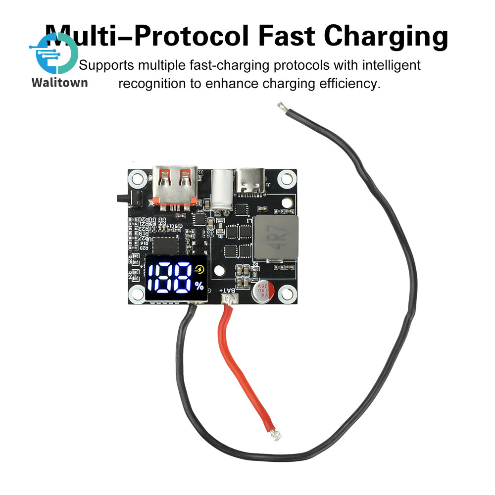 3S/4S/5S/6S 65W Bidirectional Fast Charging Mobile Power Module Circuit ...