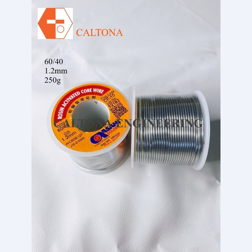 ASAHI 60/40 1.2MM Solder Lead, Solder Wire, Timah, 250g | Shopee Malaysia