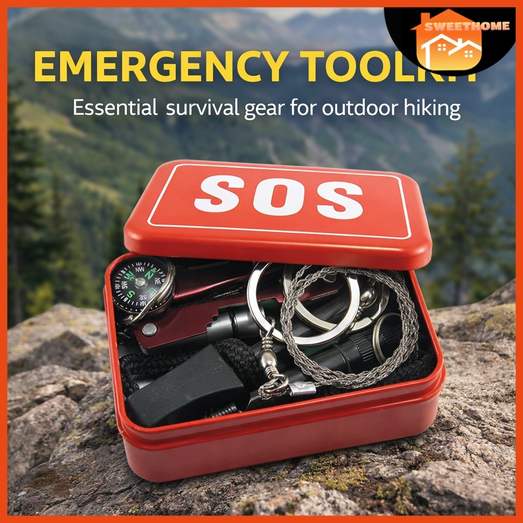 EcoSport Camping SOS Emergency Kit Self Help Outdoor Sport Camping ...