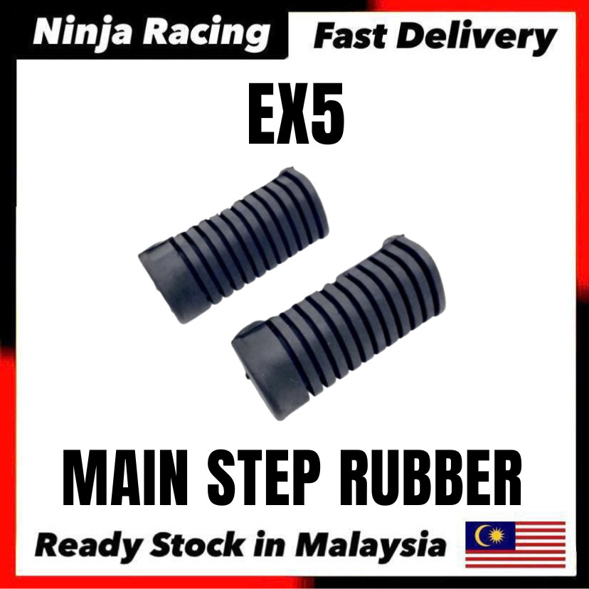 EX5 MAIN STEP RUBBER (SET) // EX5 HP EX5 DREAM WAVE 100 WAVE100 ...