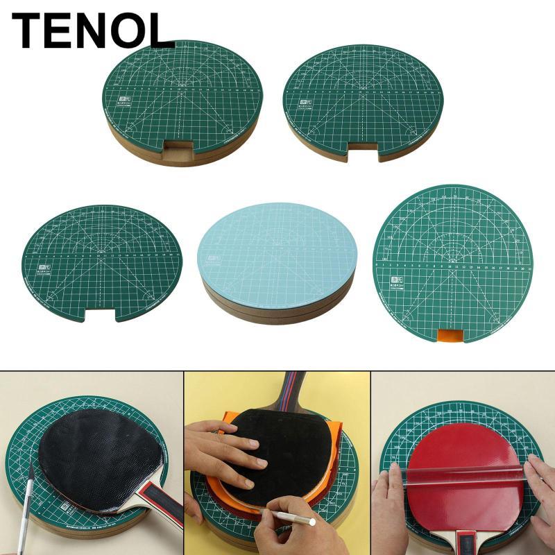 TENOL Table Tennis Racket Rubber Cutting Platform,Compact Work Mat ...