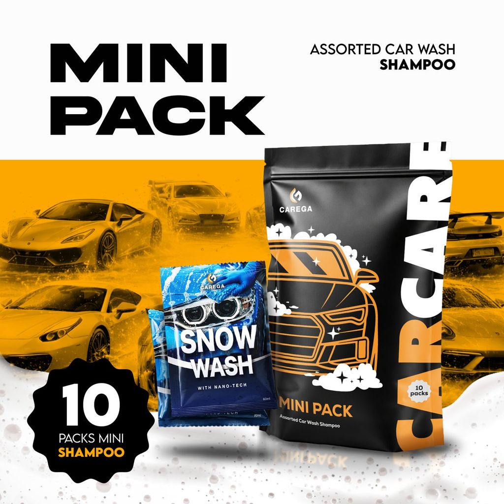 Carega Mini Assorted Shampoo Premium Trial Pack – 10 Sachets Value Pack ...