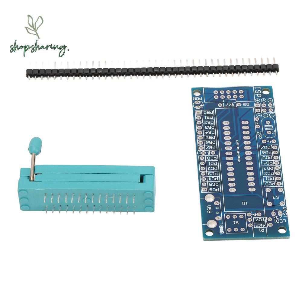 SHOPSHARING For ATMEGA48 Development Board Kit, Porable Easy Expansion ...