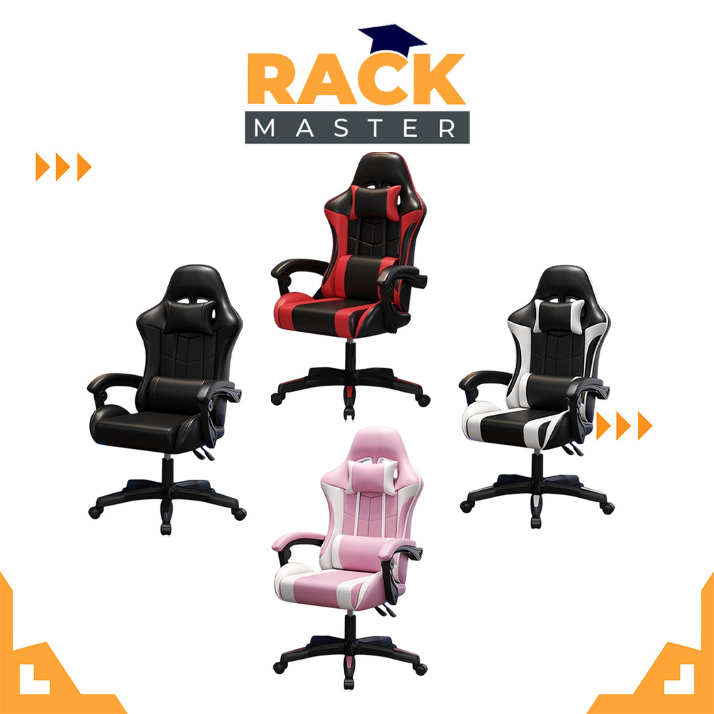 𝗥𝗔𝗖𝗞 𝗠𝗔𝗦𝗧𝗘𝗥 Kerusi Gaming Chair Ergonomic Computer Chair Comfortable ...