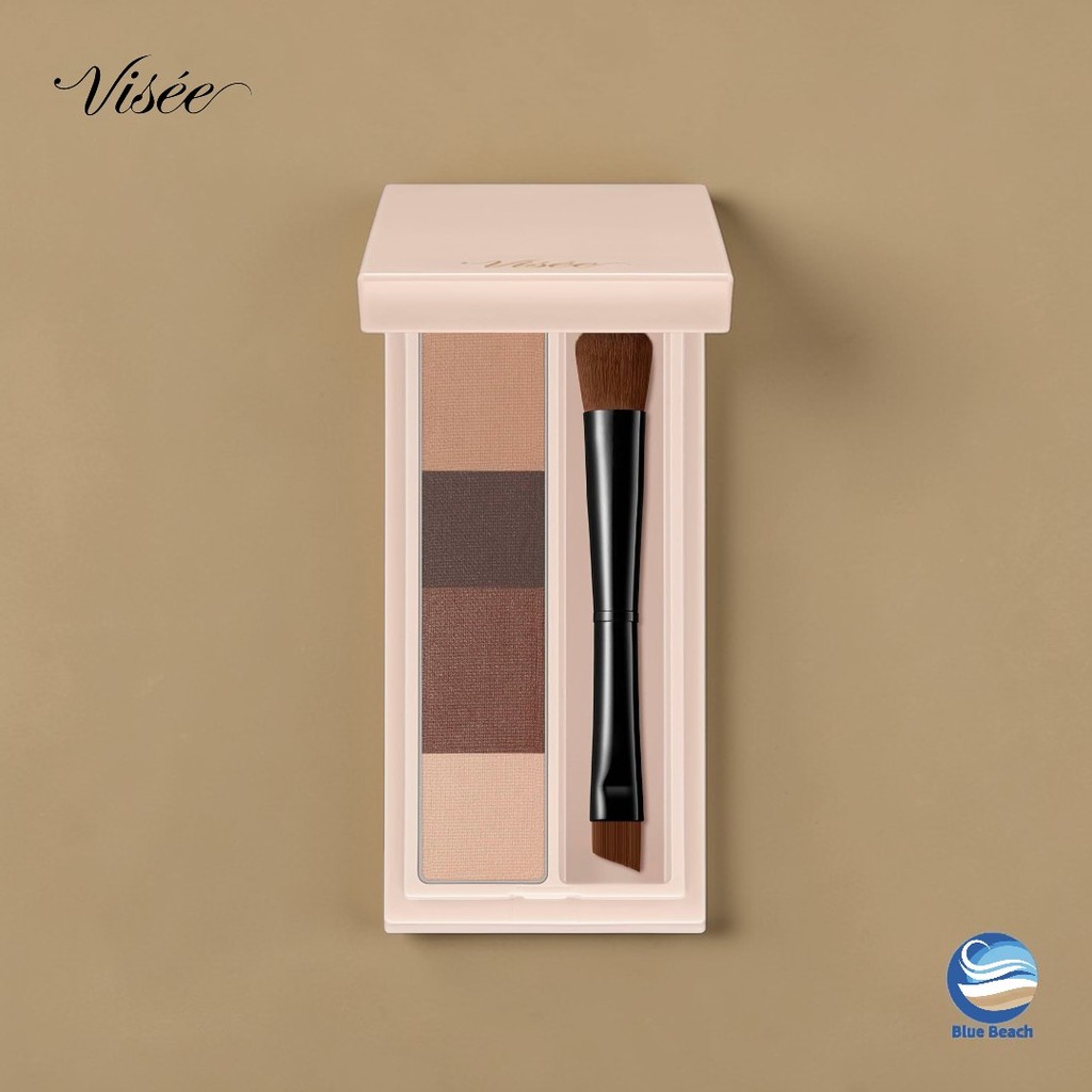 Visee Fluff Design Eyebrow Powder/Professional 4-Color Palette/Serum ...