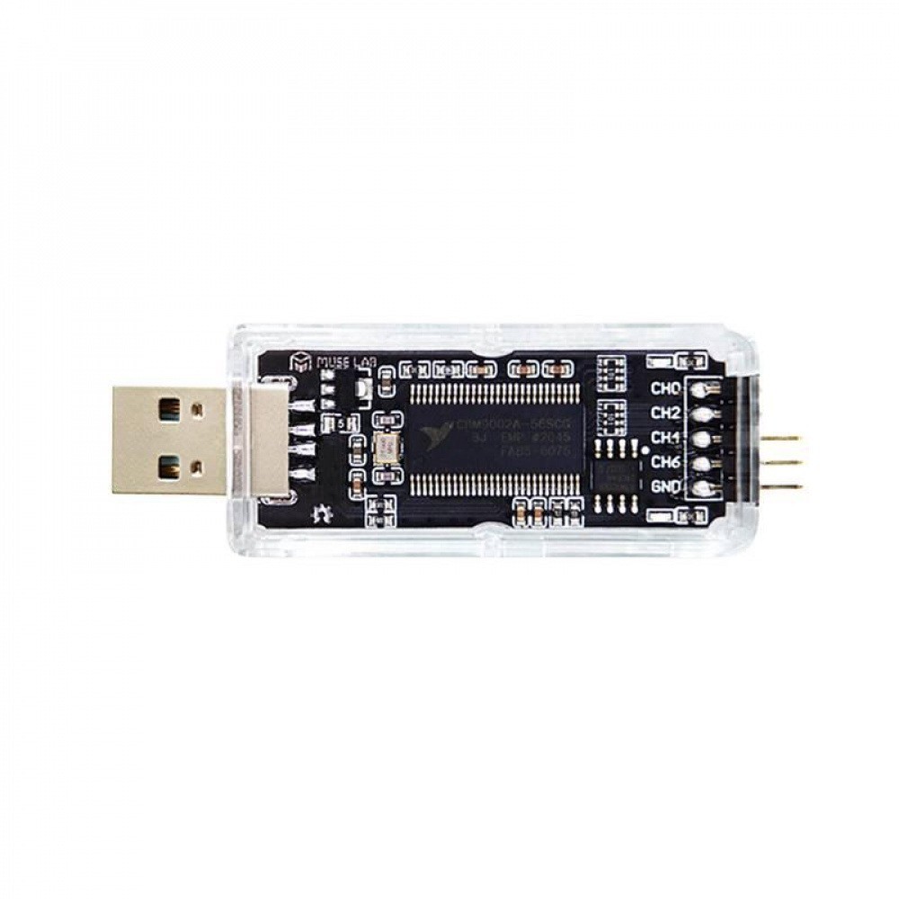 NanoDLA Logic Analyzer 24M Sampling 8CH Open Source for MCU ARM FPGA ...